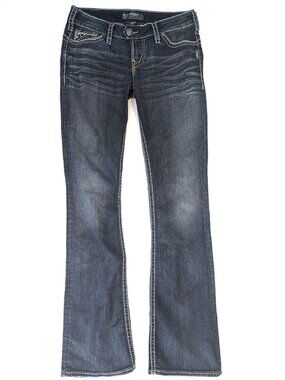Silver Jeans Co. - Tuesday 16.5 - Women's 29x33 - Bootcut Stretch Blue Denim